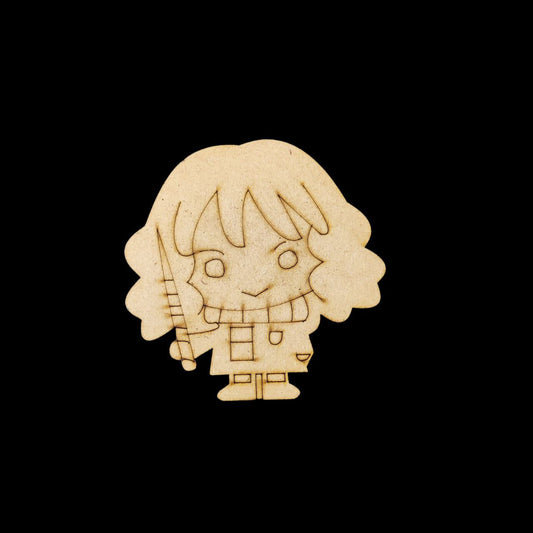 Hermione - Harry potter - Dwarf (Premarked Embellishment - MDF)