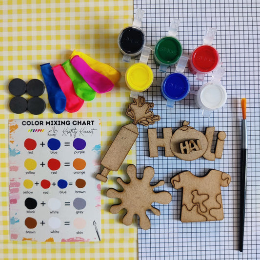 Holi DIY Fridge Magnet Base (MDF)