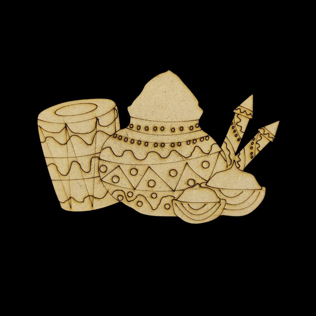 Holi Elements (MDF Premarked Base)