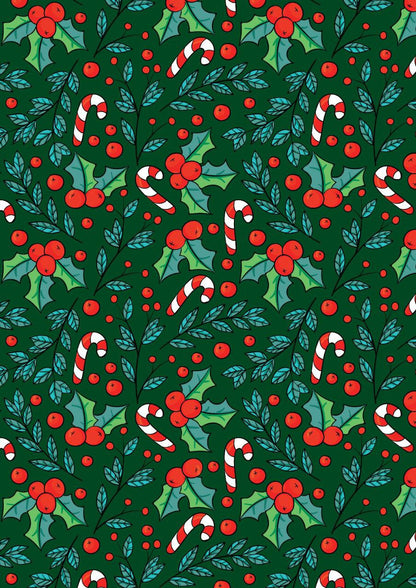 X-mas Tree - Seamless pattern ( Christmas - Decoupage Paper )
