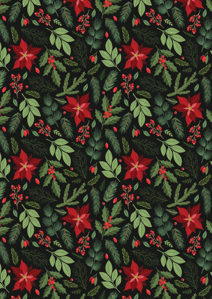 X-mas Tree - Seamless pattern ( Christmas - Decoupage Paper )