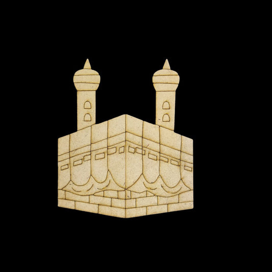 Holy Kaaba (MDF Premarked Embellishment) Islamic Collection