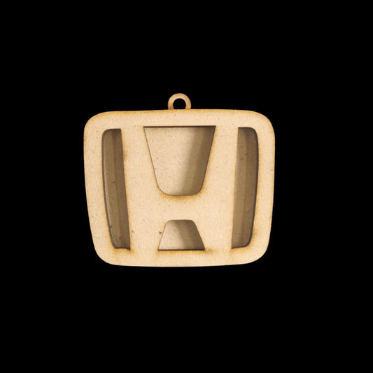 Honda - Car Logo ( MDF Keychain Base )