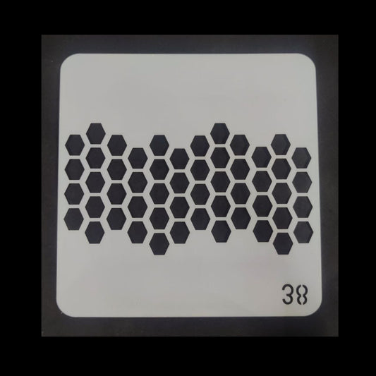Honeycomb Pattern - 5x5 Stencil