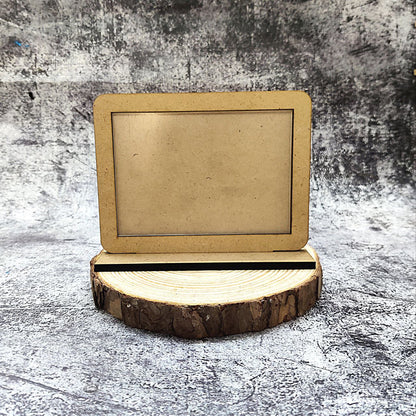 Horizontal Desk Photo Frame ( MDF )