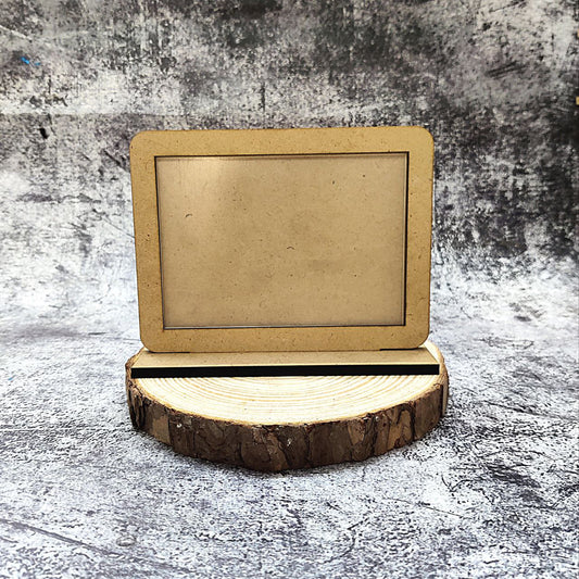 Horizontal Desk Photo Frame ( MDF )