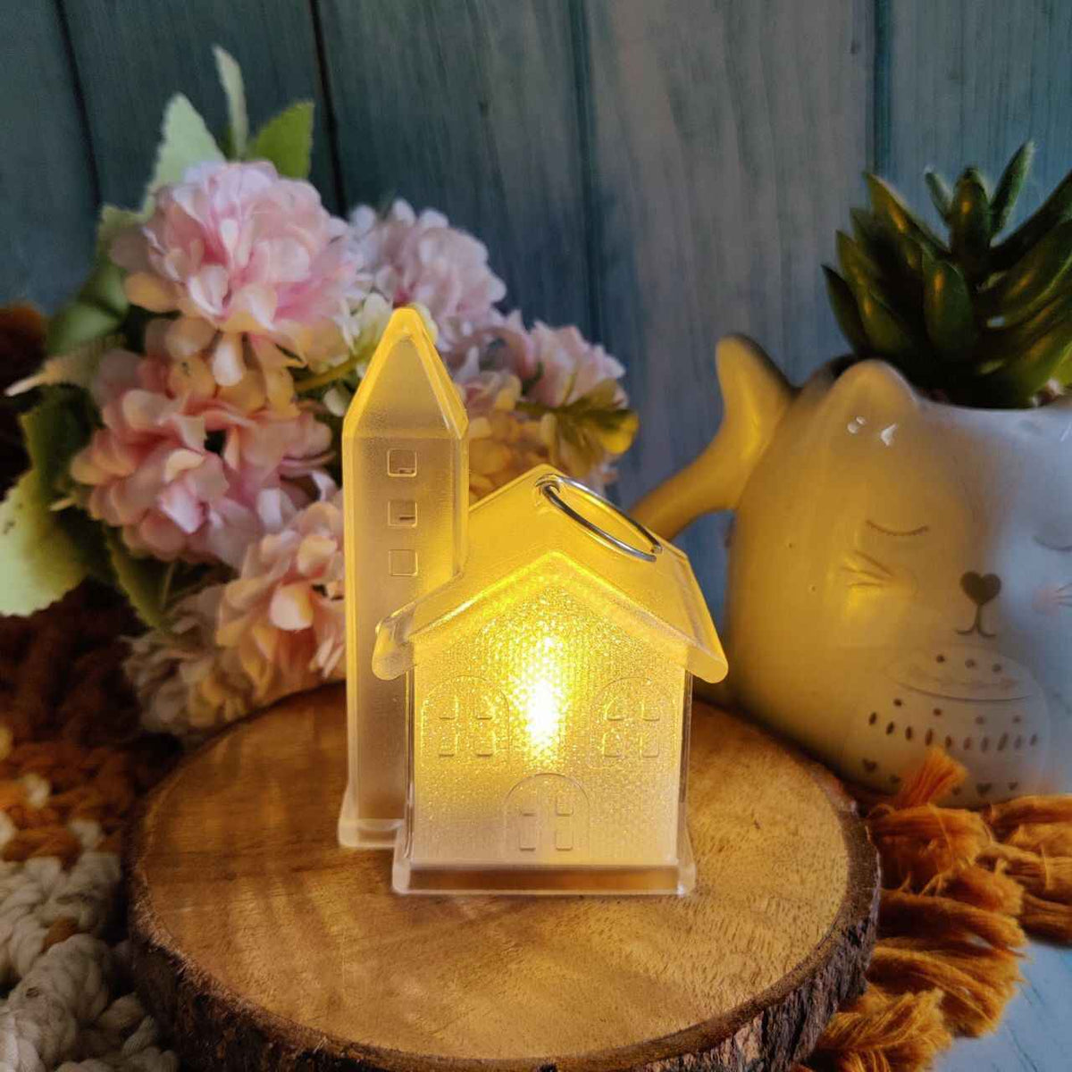 Mini House (Smokeless Mini LED Lantern)
