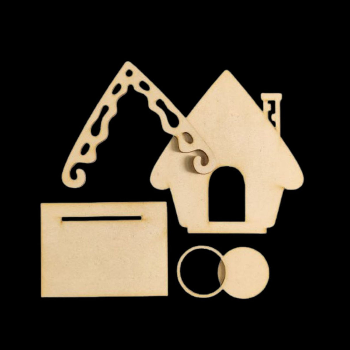 House Tealight Holder (Christmas Festive )