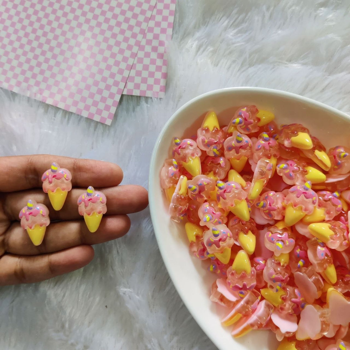 Ice-cream Charms - Plastic