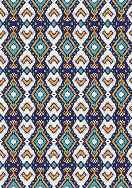 Ikat Fabric ( Transfer Sheets )