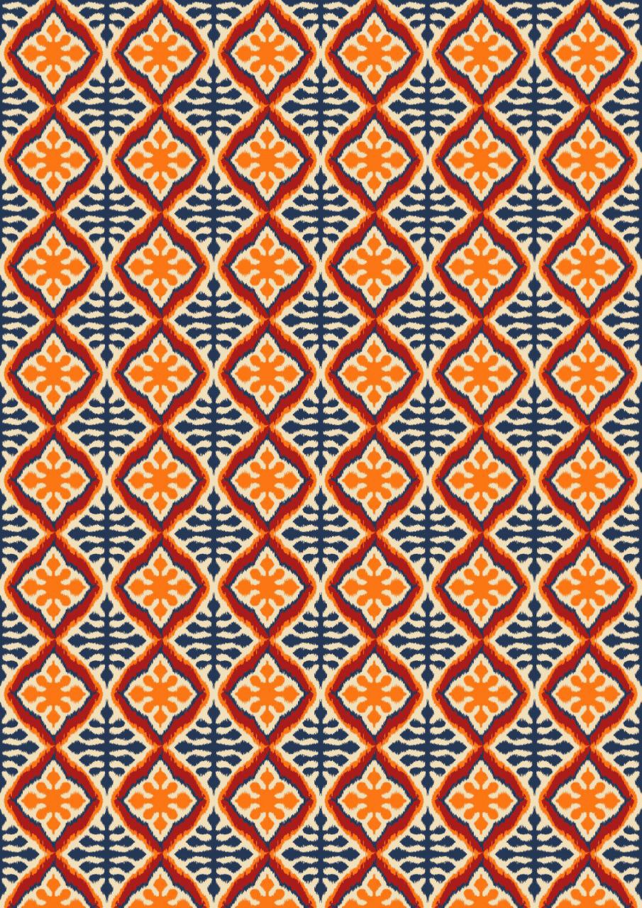Ikkat Print 1 (Decoupage Paper)