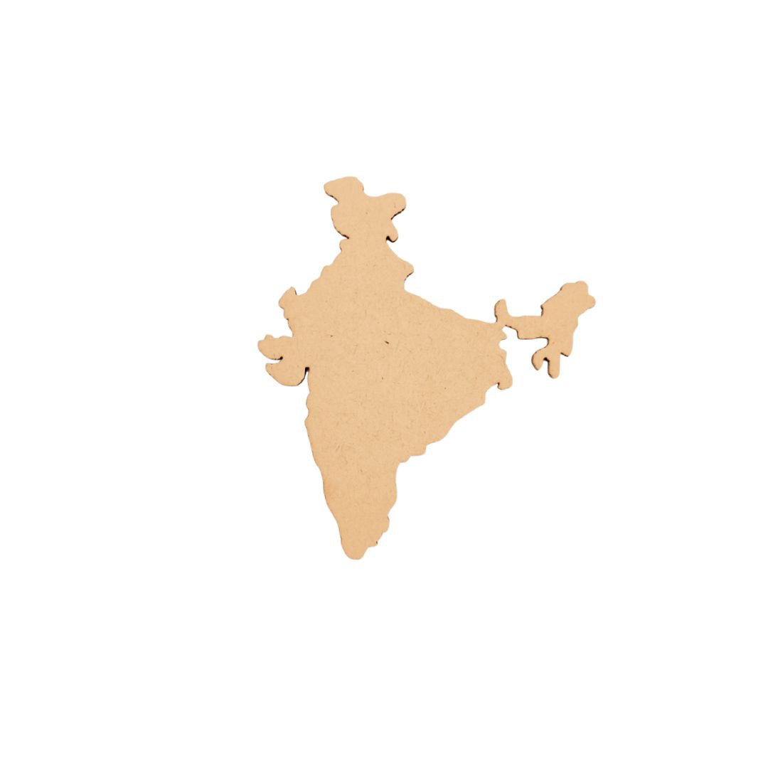 India Map Cutout ( Laser Cut MDF Desi Collection )