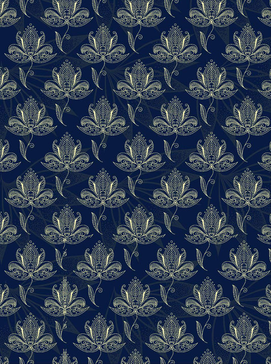 Indigo Print Seamless (Decoupage Paper)