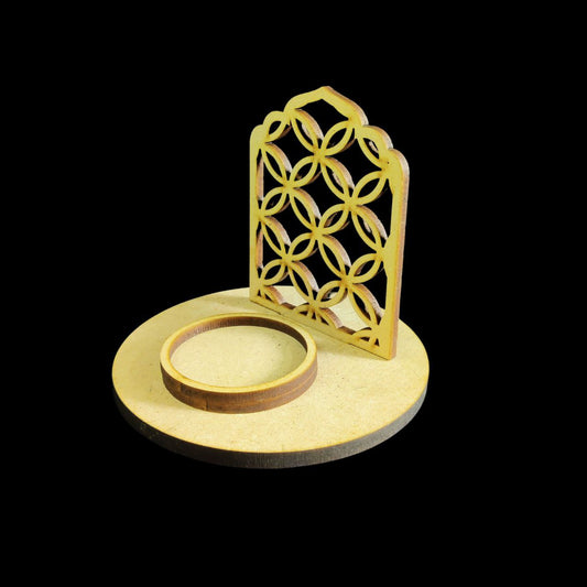Jharokha - Shadow Tealight Holder (Festive MDF) Diwali