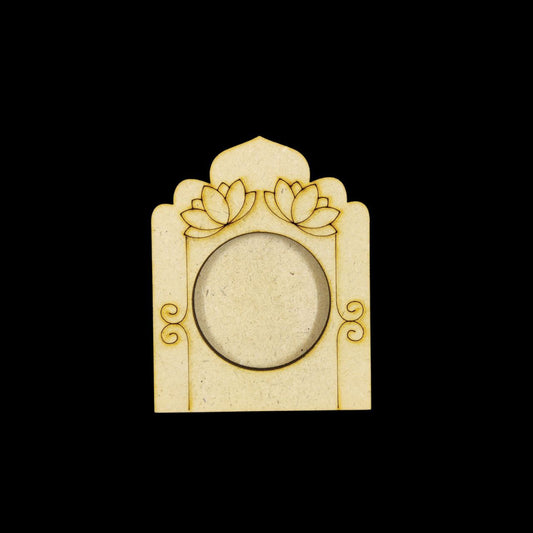 Jharokha Tealight Holder 3 - Premarked (MDF) Diwali