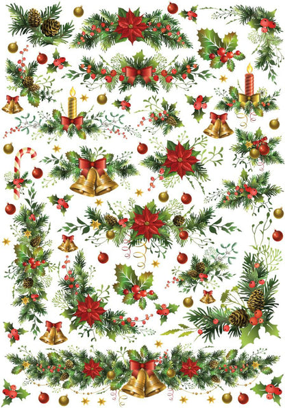 Jingle Bells n More ( Christmas - Instant Transfer Sheets )