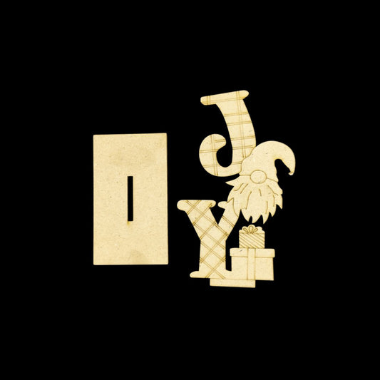 Joy - DIY Christmas Desk Stand (MDF Christmas Collection)