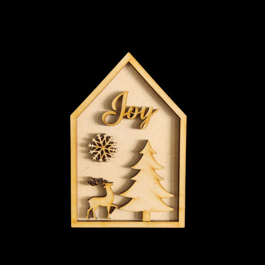 Christmas Elements (MDF Christmas base)