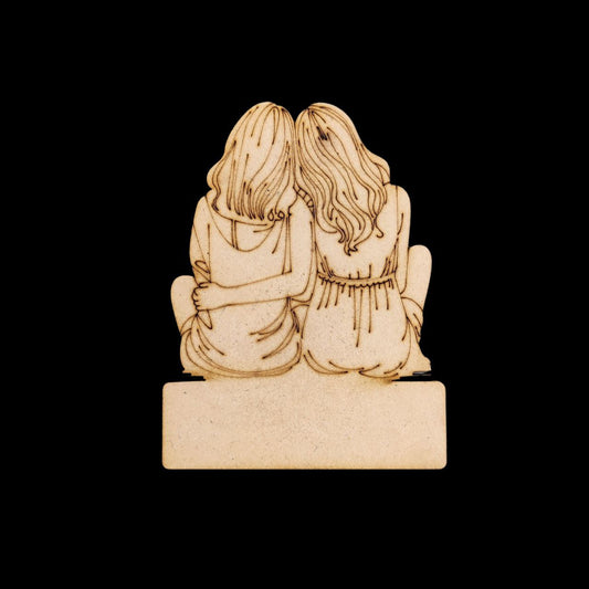 Joys & Sorrows - Friendship (MDF Mini Fridge Magnet Name Boards)