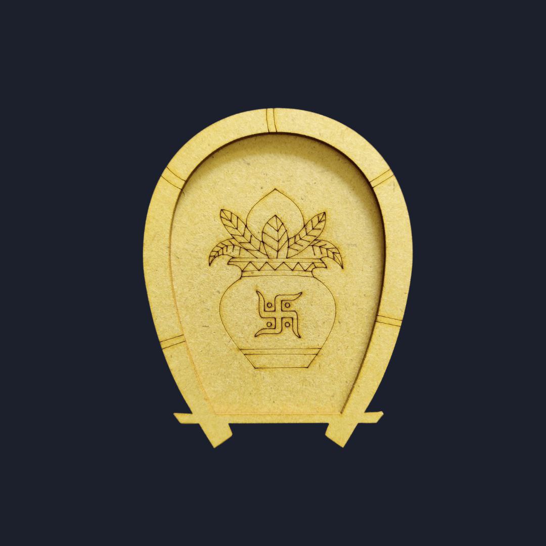 Kalash - Pre-marked Kulo  ( Diwali - MDF )