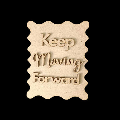 Wild Periwinkles - Earring Base (MDF)