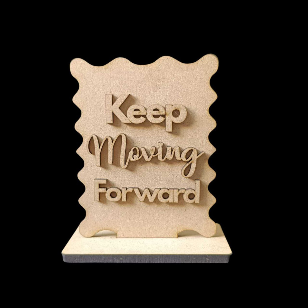 Keep Moving Forward - Standee + Photo Notes Holder (MDF)