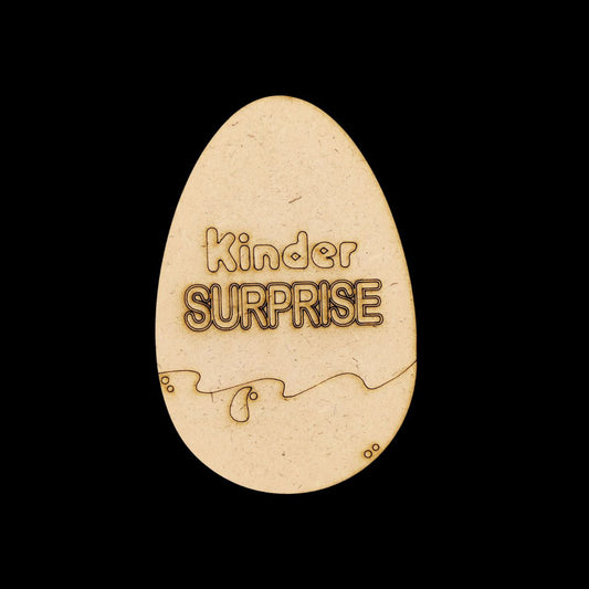 Kinder Egg ( MDF Premarked Painting Base )