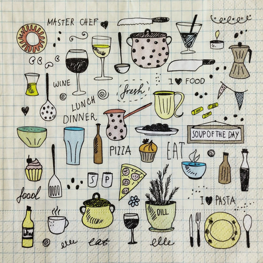 Kitchen Elements ( German Napkins Tissues )