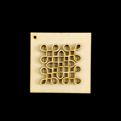 Jharokha Tealight Holder 1 (MDF) Diwali