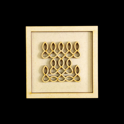 Jharokha Tealight Holder 1 (MDF) Diwali