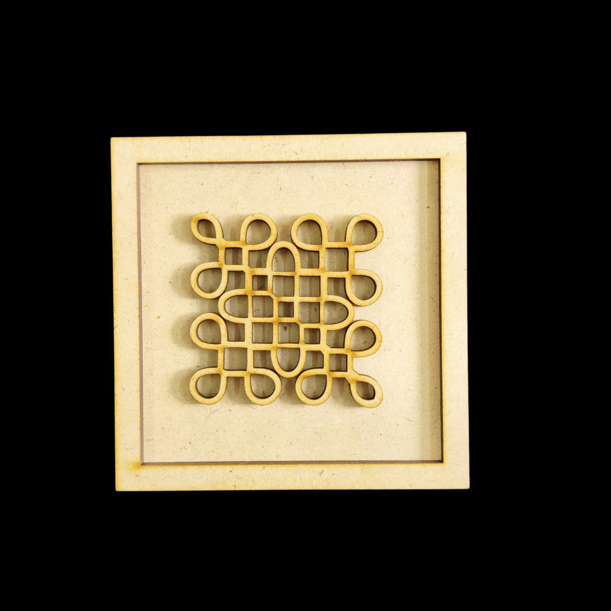 Kolam - Diwali (MDF Fridge Magnet Base) 4