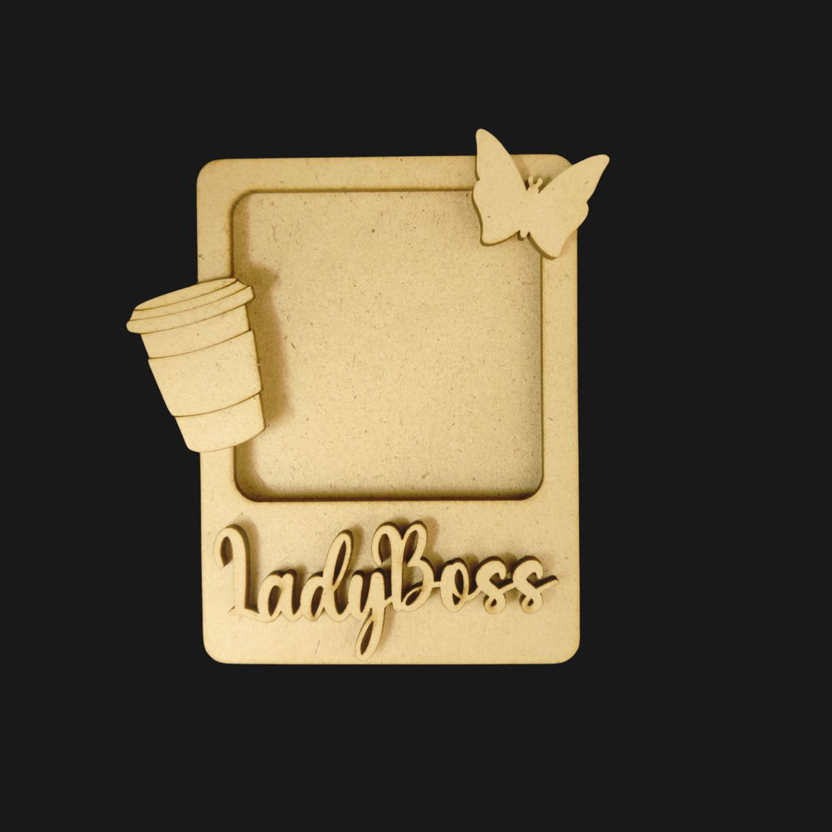 LadyBoss (MDF Fridge Magnet Base)