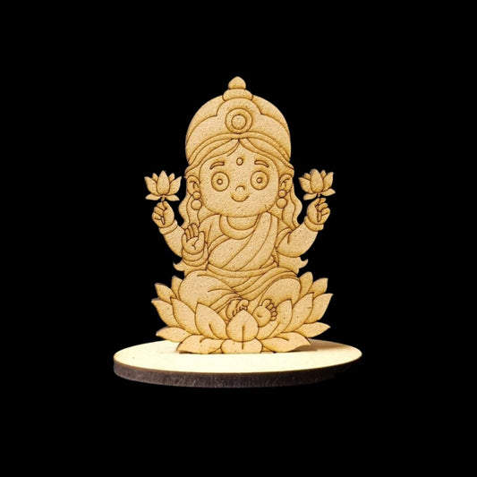 Lakshmi Lotus (MDF Premarked Stand)