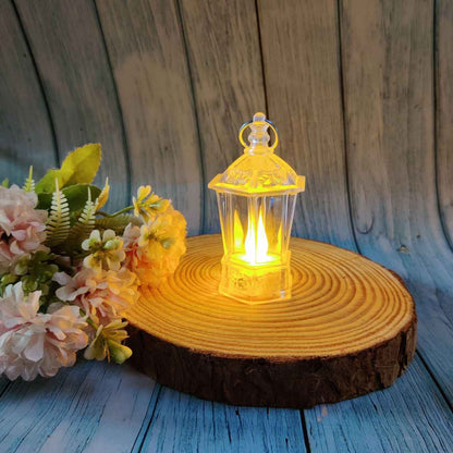 Classic Lantern -Transparent (Smokeless Mini LED Lantern)