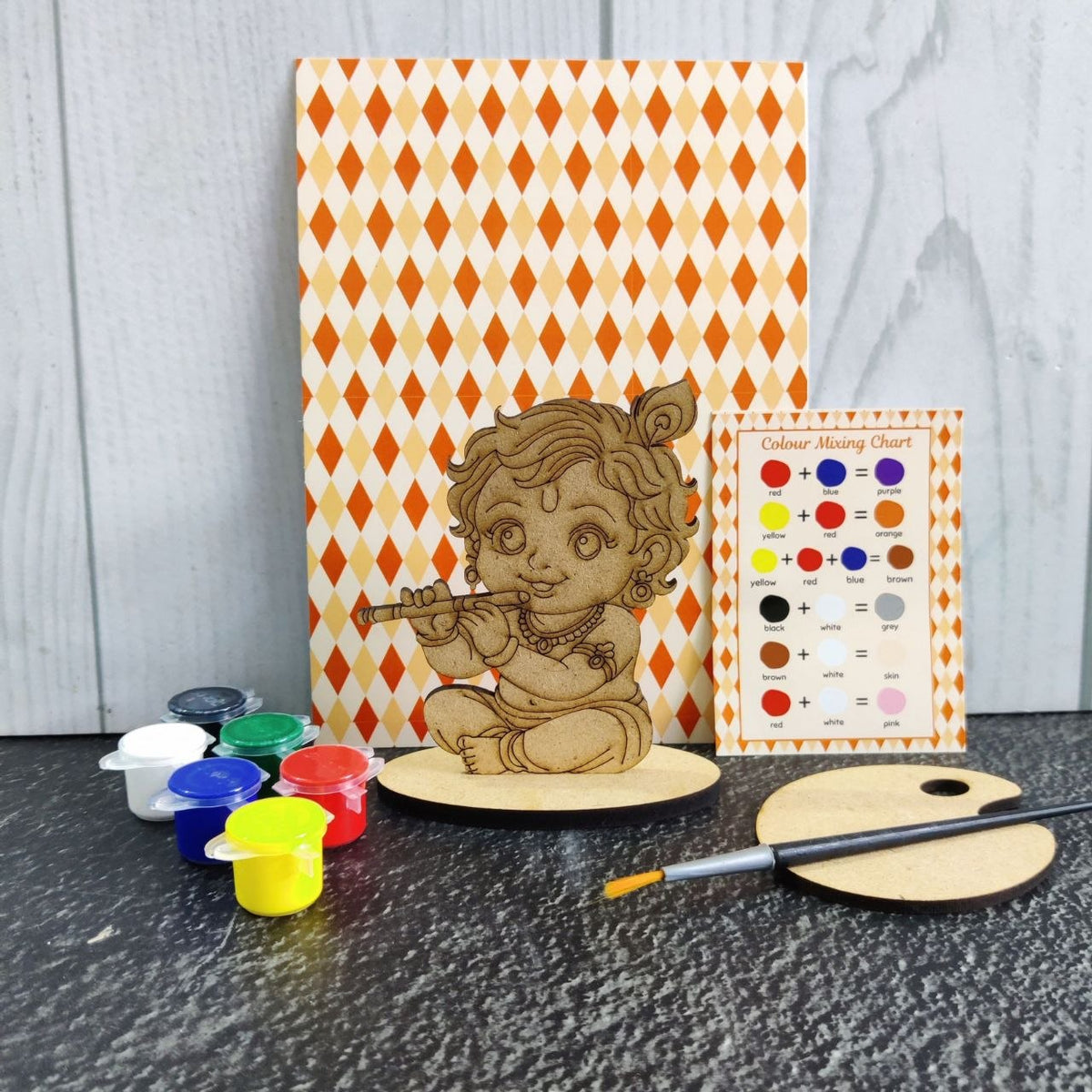 Little Krishna - DIY Standee Kit MDF
