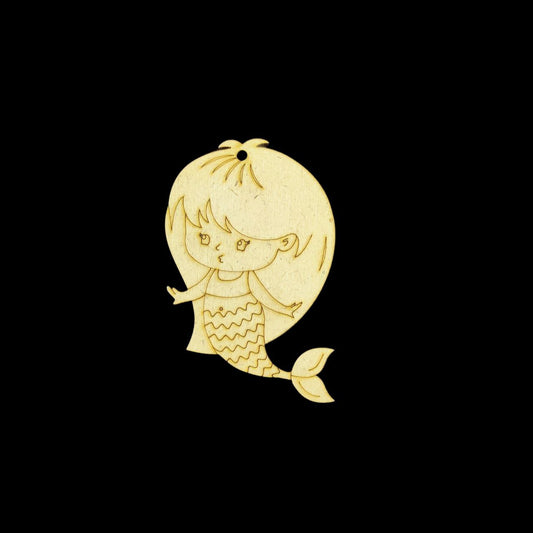 Little Mermaid (Premarked Keychain base MDF)