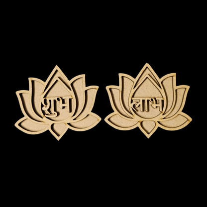Lotus Flower - MDF Shubh Labh