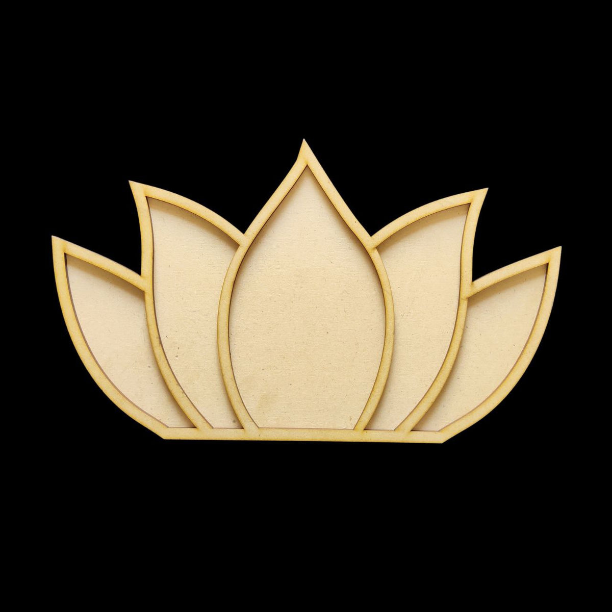 Lotus Layered Rangoli (MDF) Festive