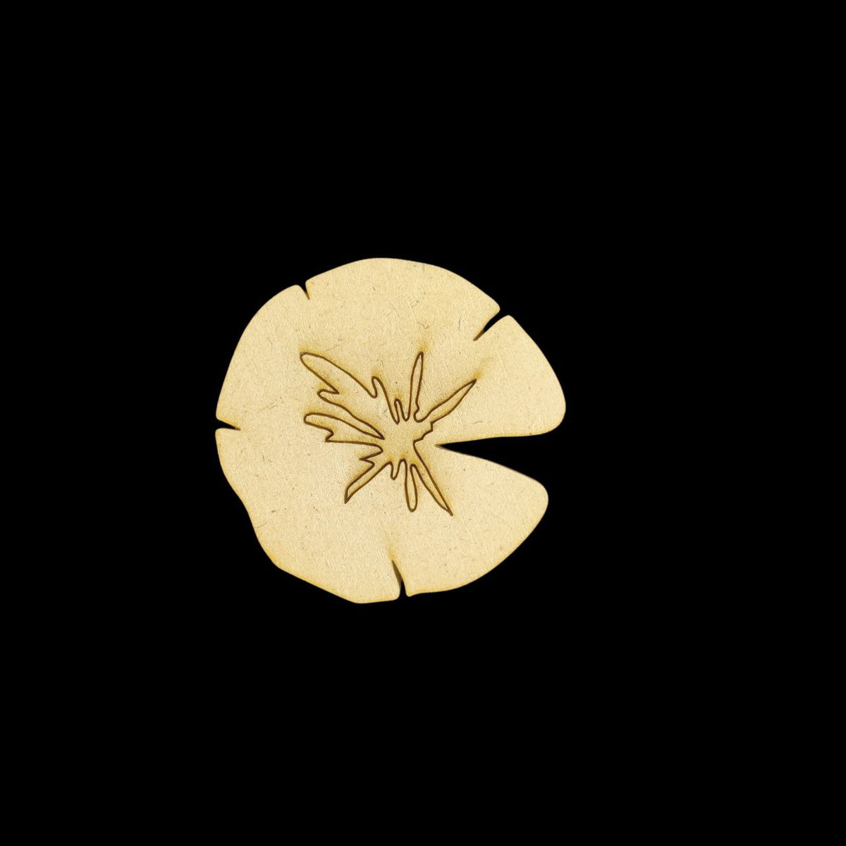 Lotus Leaf 1- DIY Pond (MDF Premarked Lasercut)