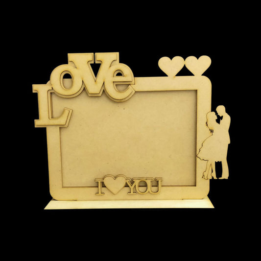 Love Photo Frame ( MDF - Valentine's )