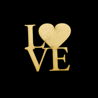 Love Embellishment - 1 ( MDF - Valentine's )