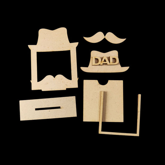 Macho Dad (Desk Photo Frame) Fathers Day