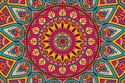 Mandala landscape ( Decoupage Papers )