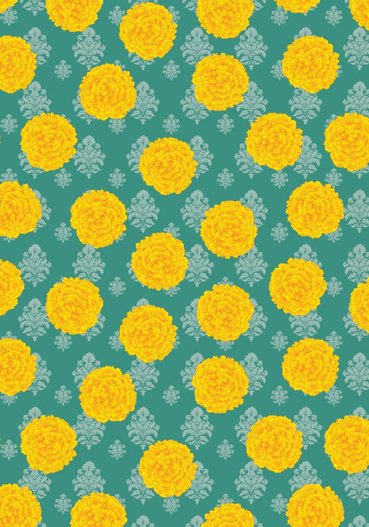 Marigold seamless pattern ( Decoupage Papers )