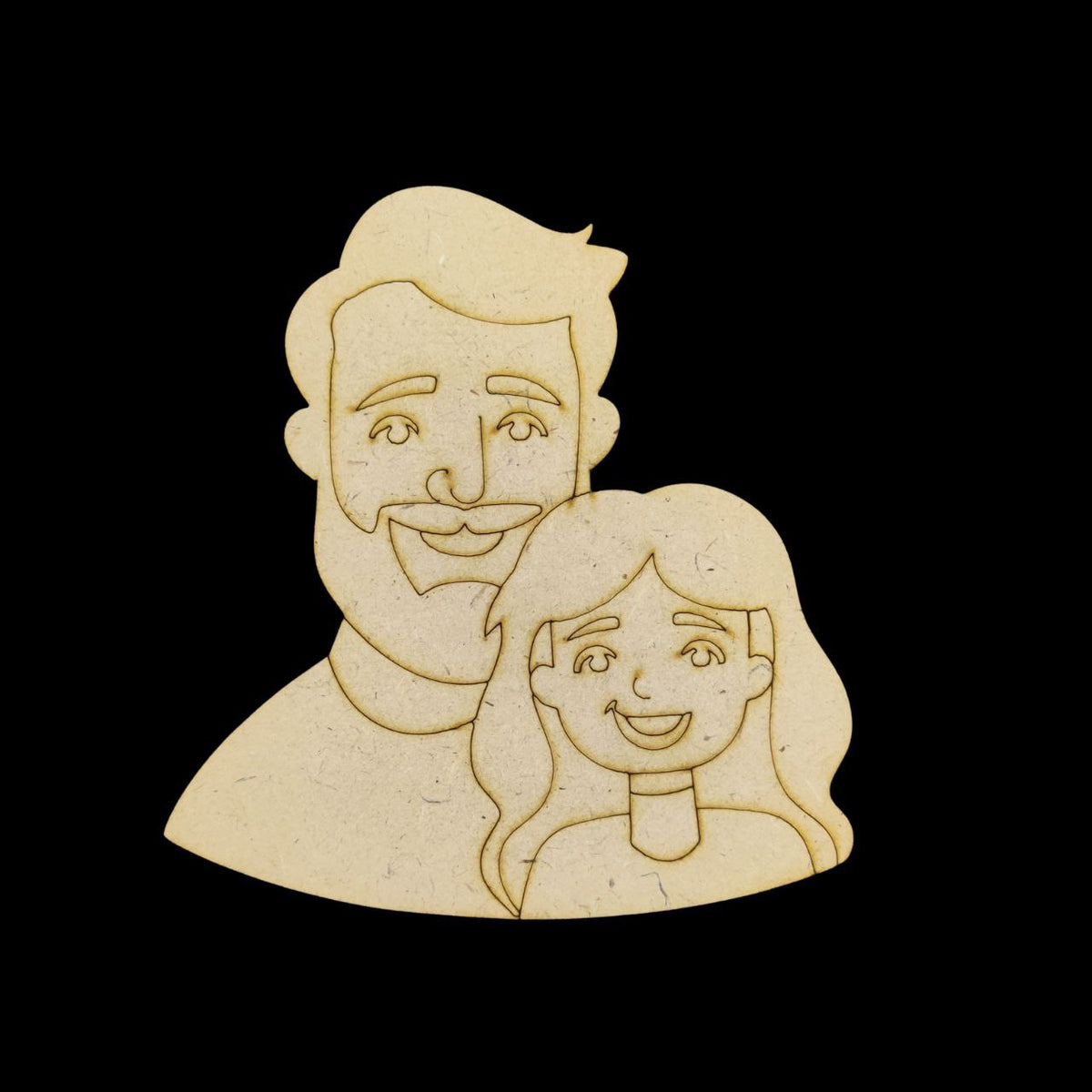 Sporty Dad (Premarked Base - MDF) Fathers Day