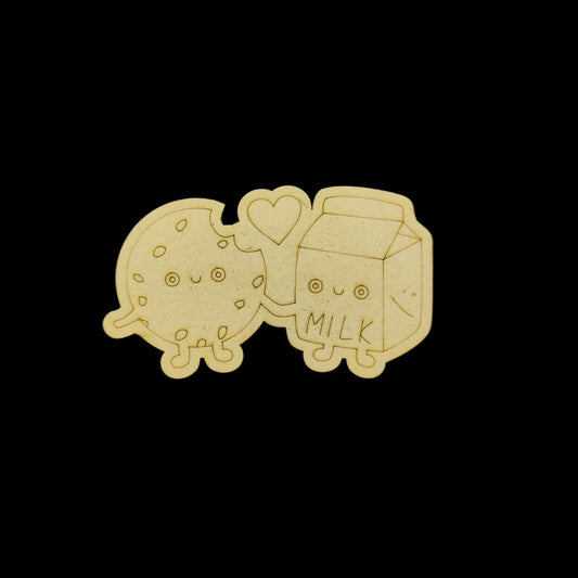 Milk n Cookie in Love (Cute Premarked Base - MDF) Valentine's Collection