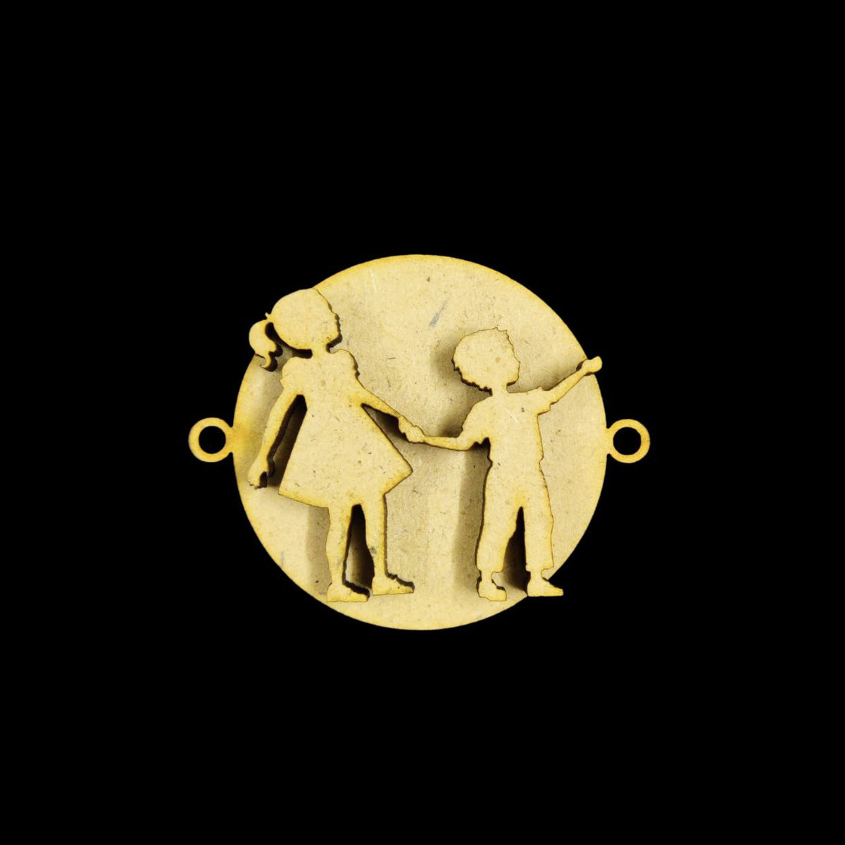 Mini Silhouette Rakhi (MDF) 1