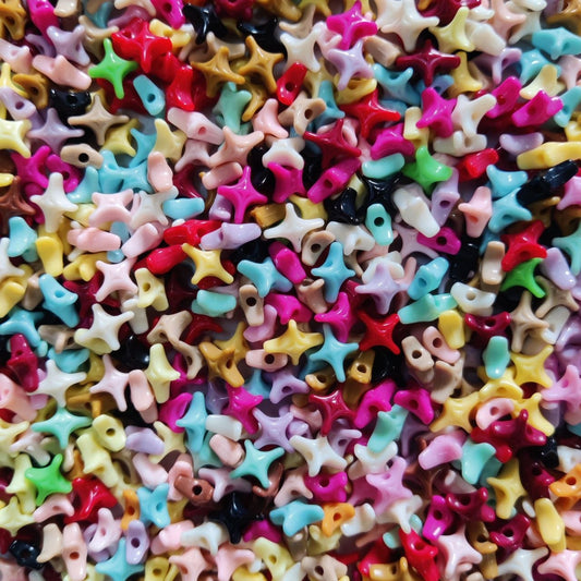 Mini Sparkle Beads Colourful (Plastic)