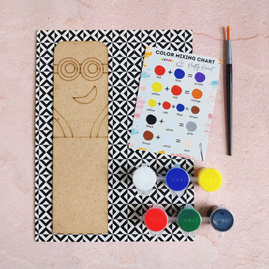 Minion (DIY Bookmark Kit - MDF)
