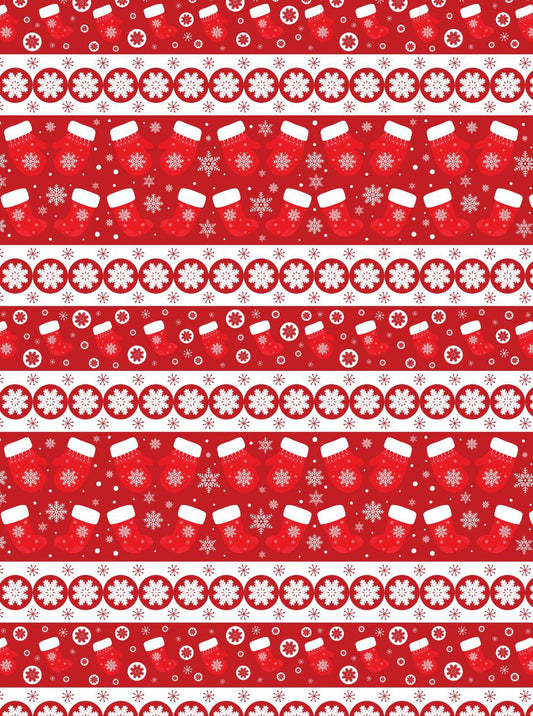 Mittens n Stripes ( Christmas - Decoupage Sheet )